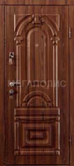 TIRAS DOOR Металлические двери производства ПМР Спил коньячный Д 14-3D
