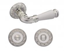 Комплект дверных ручек с розеткой и поворотник Gavroche Neodium Md-Z20+Z20-WC