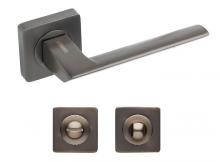 Комплект дверных ручек с поворотником Gavroche Wolframium W-Z3+Z3-WC